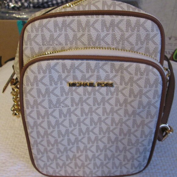 NWOT Michael Kors Jet Set Travel Crossbody Purse - Picture 1 of 10